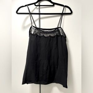 Lyell Emma Fletcher Lace Cami - Black Size 2